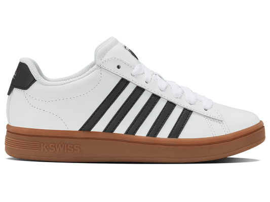 94413 - 168 - M | COURT TIEBREAK II | WHITE/BLACK/GUM - K - Swiss US - FOOTWEAR