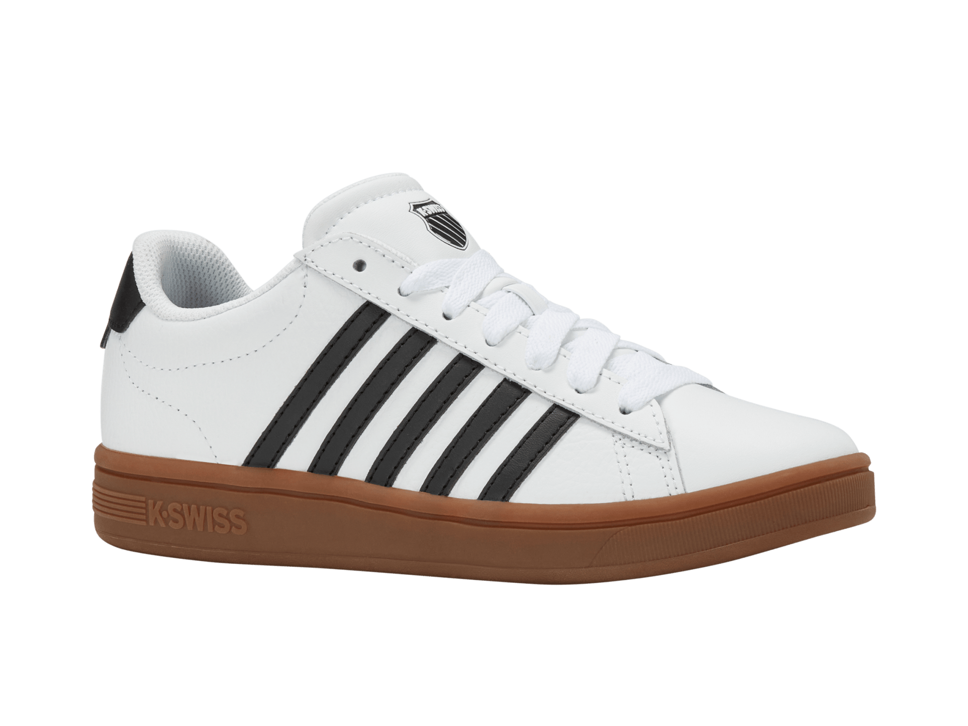 94413 - 168 - M | COURT TIEBREAK II | WHITE/BLACK/GUM - K - Swiss US - FOOTWEAR