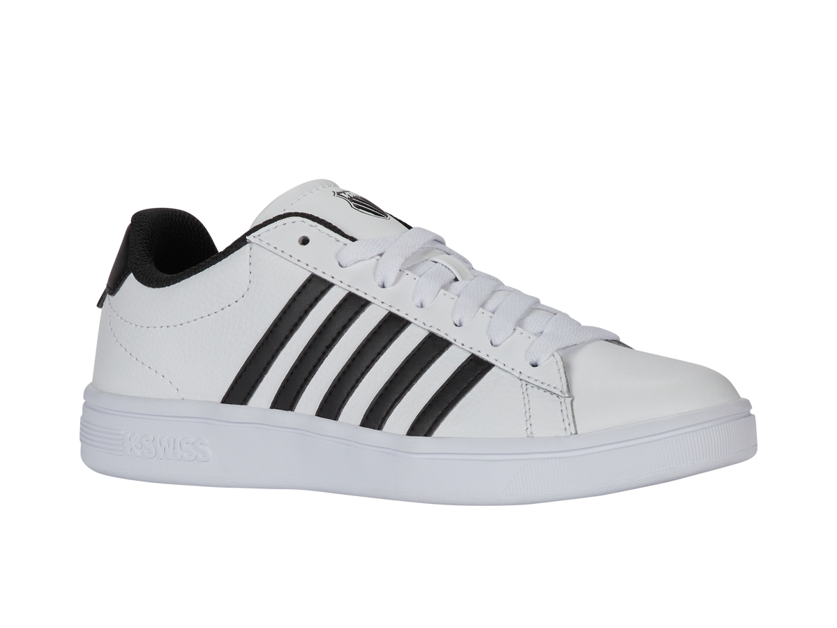 94413-191-M | COURT TIEBREAK II | WHITE/BLACK/WHITE - K-Swiss US