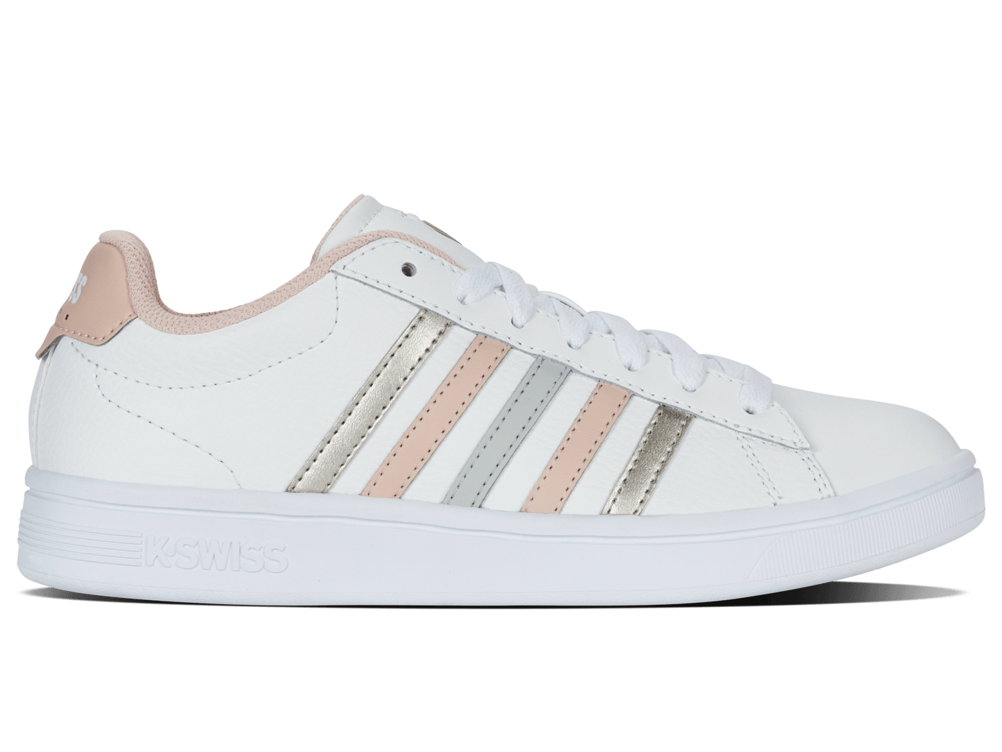 94413 - 192 - M | COURT TIEBREAK II | WHITE/CAMEO ROSE/WHITE - K - Swiss US - FOOTWEAR