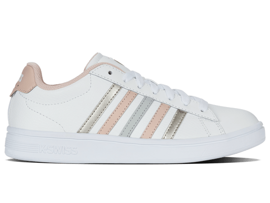 94413 - 192 - M | COURT TIEBREAK II | WHITE/CAMEO ROSE/WHITE - K - Swiss US - FOOTWEAR