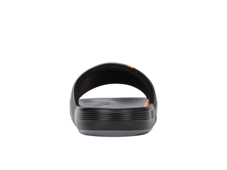 94422-090-M | SLIDE SANDAL X MCLAREN F1 TEAM | ANTHRACITE/BLACK/PAPAYA