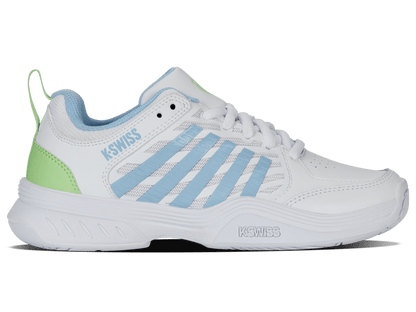 94428 - 112 - M | COURT EXPRESS 2 | WHITE/DUTCH CANAL/PARADISE GREEN - K - Swiss US - FOOTWEAR