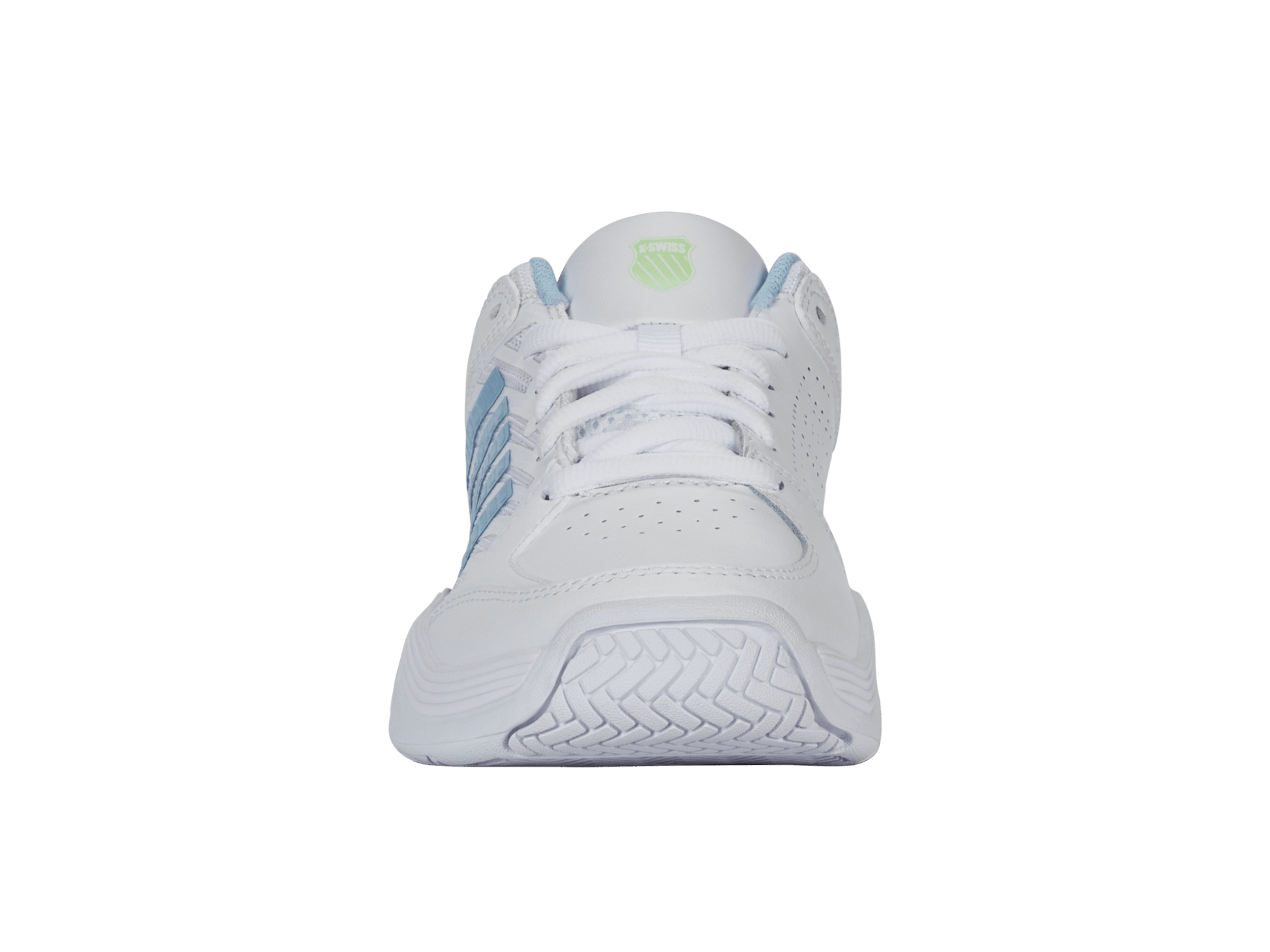 94428 - 112 - M | COURT EXPRESS 2 | WHITE/DUTCH CANAL/PARADISE GREEN - K - Swiss US - FOOTWEAR