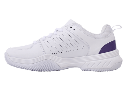 94428 - 151 - M | COURT EXPRESS 2 | WHITE/PURPLE HAZE/NEON LAVENDER - K - Swiss US - FOOTWEAR