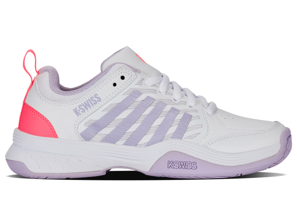 94428-182-M | COURT EXPRESS 2 | WHITE/ORCHID PETAL/NEON BLAZE
