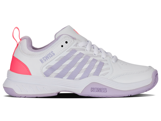 94428-182-M | COURT EXPRESS 2 | WHITE/ORCHID PETAL/NEON BLAZE