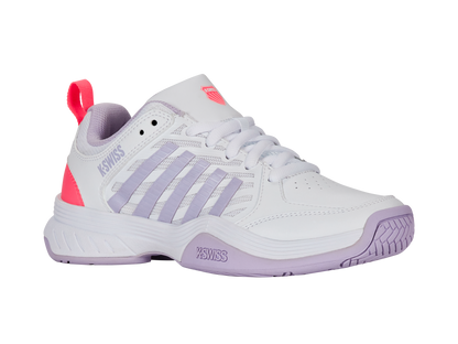 94428-182-M | COURT EXPRESS 2 | WHITE/ORCHID PETAL/NEON BLAZE
