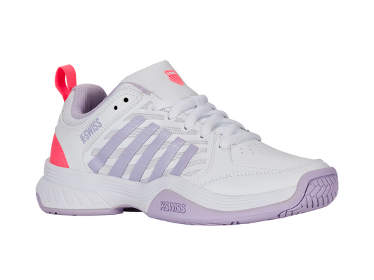 94428-182-M | COURT EXPRESS 2 | WHITE/ORCHID PETAL/NEON BLAZE