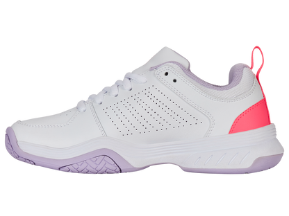94428-182-M | COURT EXPRESS 2 | WHITE/ORCHID PETAL/NEON BLAZE
