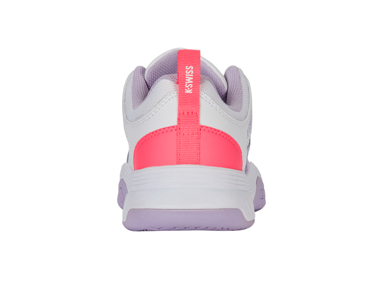 94428-182-M | COURT EXPRESS 2 | WHITE/ORCHID PETAL/NEON BLAZE