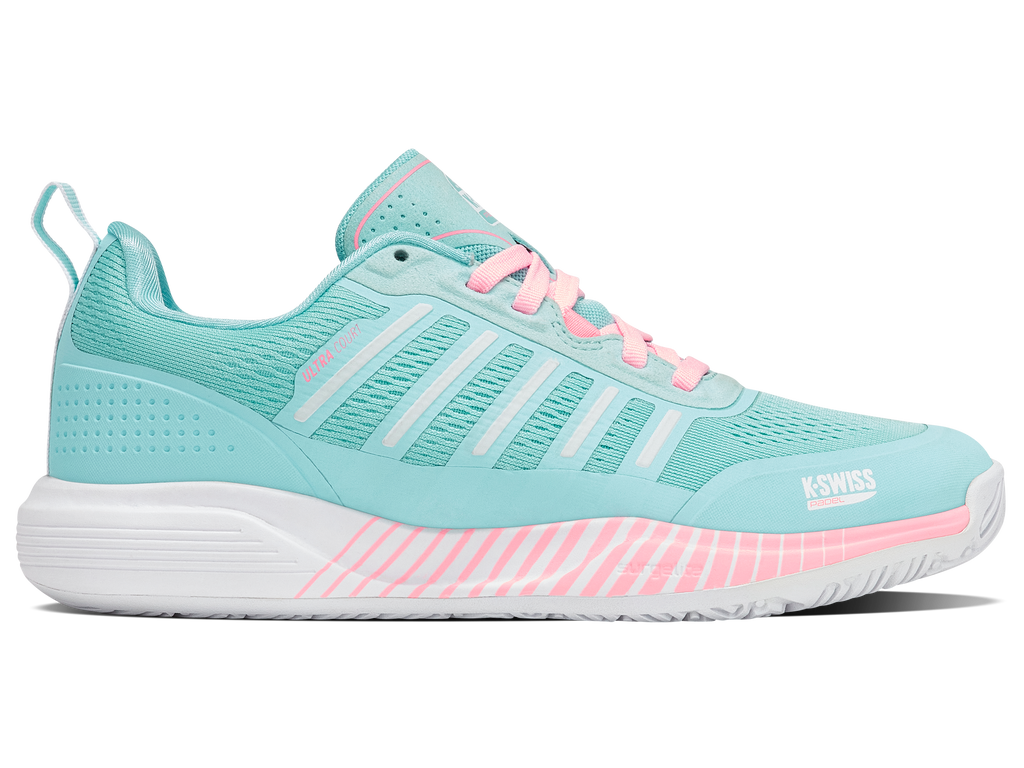 94436-411-M | ULTRA COURT PADEL | SOFT NEON BLUE/WHITE/NEON BUBBLE GUM