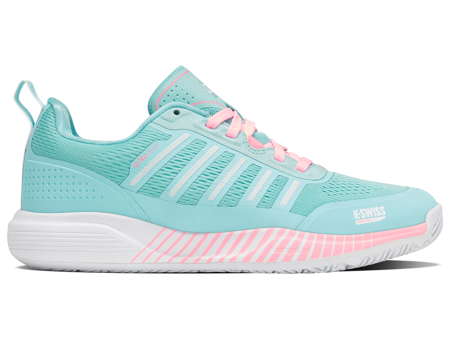 94436-411-M | ULTRA COURT PADEL | SOFT NEON BLUE/WHITE/NEON BUBBLE GUM