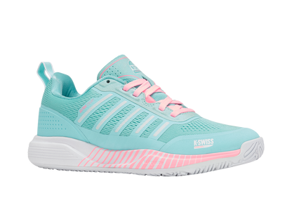 94436-411-M | ULTRA COURT PADEL | SOFT NEON BLUE/WHITE/NEON BUBBLE GUM