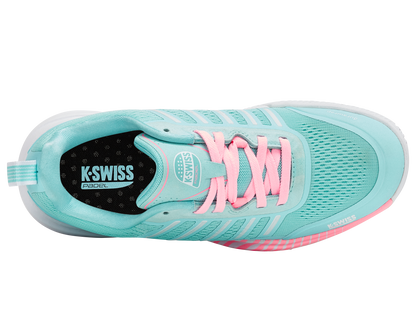 94436-411-M | ULTRA COURT PADEL | SOFT NEON BLUE/WHITE/NEON BUBBLE GUM