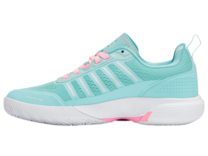 94436-411-M | ULTRA COURT PADEL | SOFT NEON BLUE/WHITE/NEON BUBBLE GUM