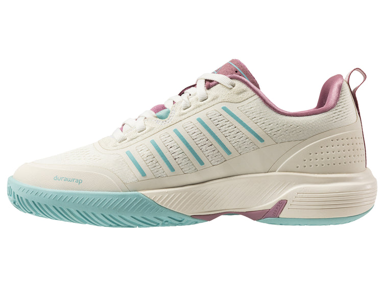94436-970-M | ULTRA COURT PADEL | WHITE/LILAS/PASTEL TURQUOISE