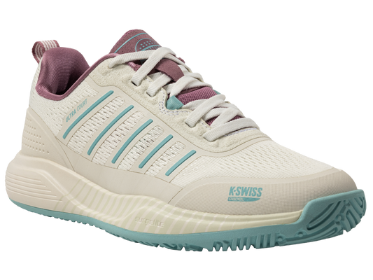 94436-970-M | ULTRA COURT PADEL | WHITE/LILAS/PASTEL TURQUOISE