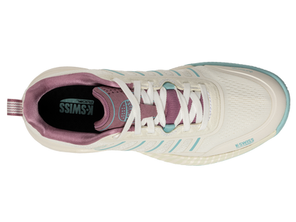 94436-970-M | ULTRA COURT PADEL | WHITE/LILAS/PASTEL TURQUOISE