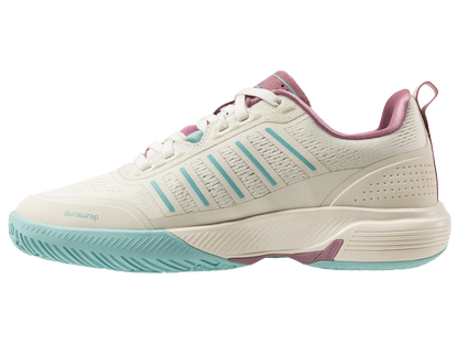 94436-970-M | ULTRA COURT PADEL | WHITE/LILAS/PASTEL TURQUOISE