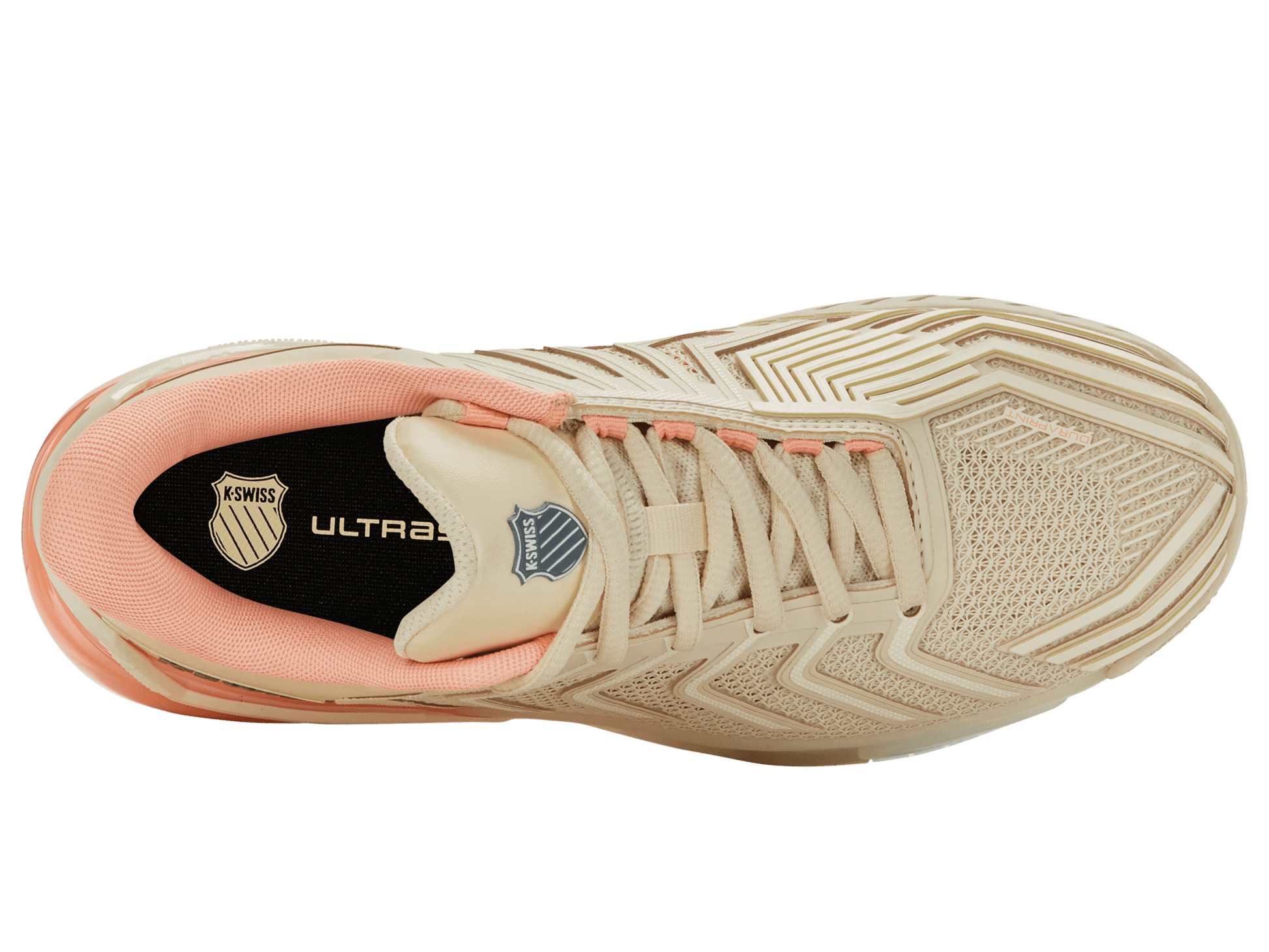 94437 - 076 - M | ULTRASHOT 4 | WHITECAP GRAY/PEACH PARFAIT/EGRET - K - Swiss US - FOOTWEAR
