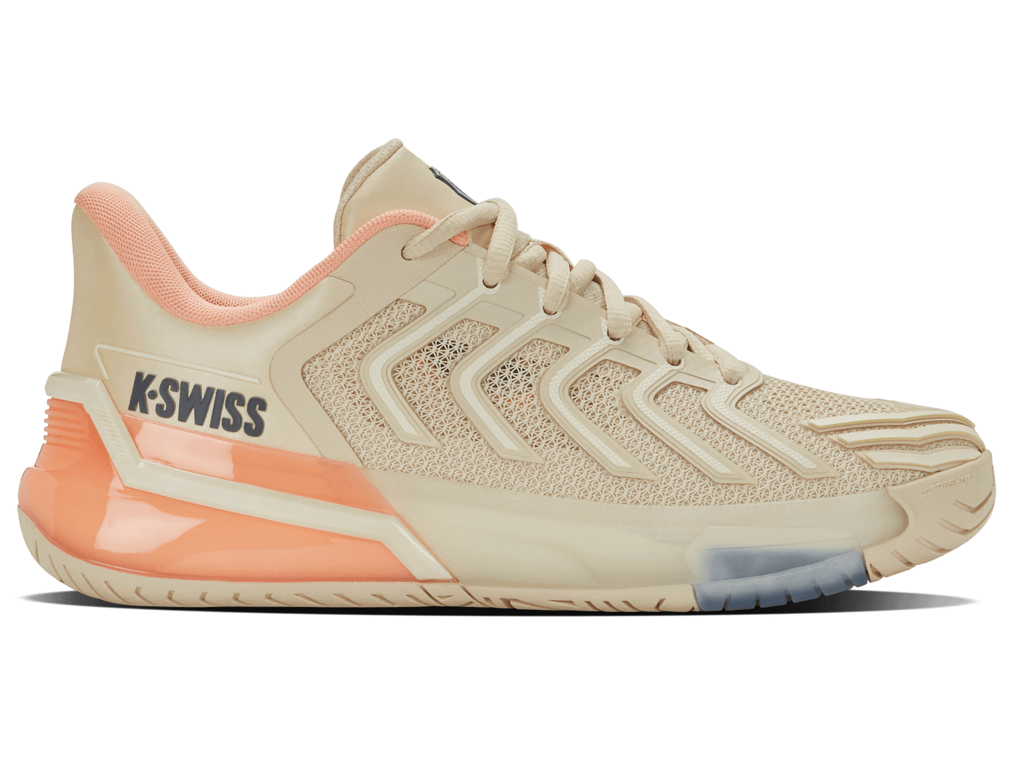 94437 - 076 - M | ULTRASHOT 4 | WHITECAP GRAY/PEACH PARFAIT/EGRET - K - Swiss US - FOOTWEAR
