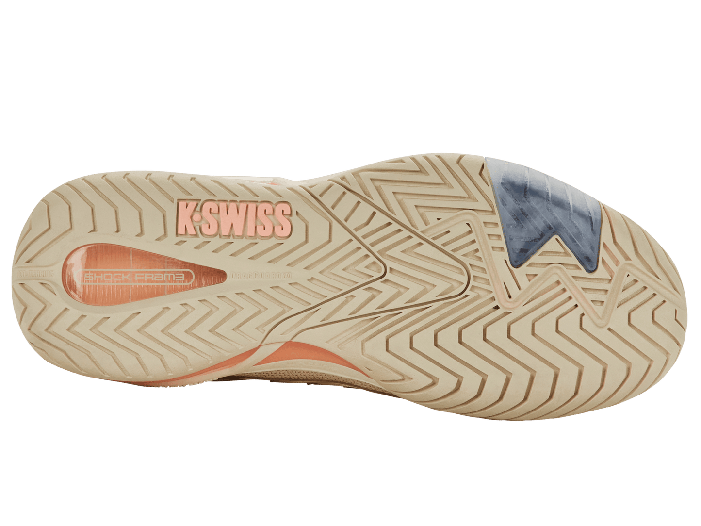 94437 - 076 - M | ULTRASHOT 4 | WHITECAP GRAY/PEACH PARFAIT/EGRET - K - Swiss US - FOOTWEAR