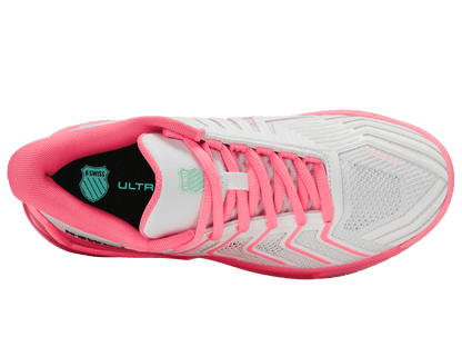 94437 - 162 - M | ULTRASHOT 4 | WHITE/NEON PASTEL PINK/HOT NEON PINK - K - Swiss US - FOOTWEAR