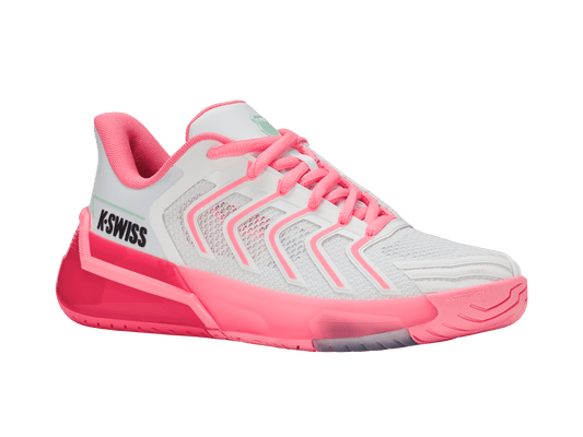 94437 - 162 - M | ULTRASHOT 4 | WHITE/NEON PASTEL PINK/HOT NEON PINK - K - Swiss US - FOOTWEAR