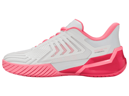 94437 - 162 - M | ULTRASHOT 4 | WHITE/NEON PASTEL PINK/HOT NEON PINK - K - Swiss US - FOOTWEAR