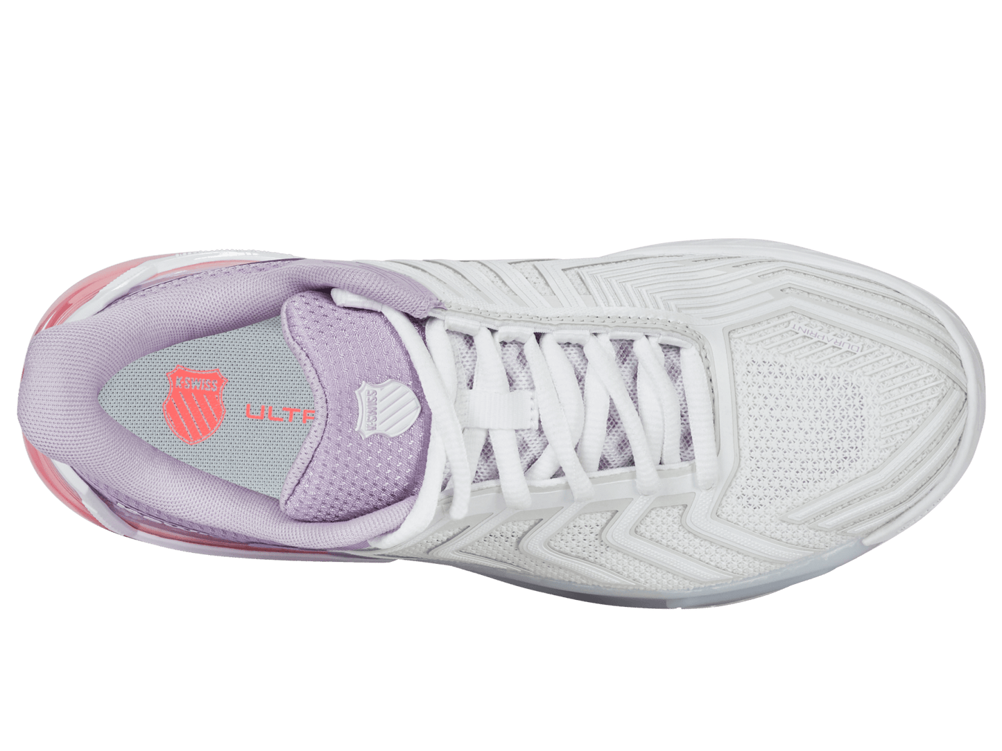 94437 - 182 - M | ULTRASHOT 4 | WHITE/ORCHID PETAL/NEON BLAZE - K - Swiss US - FOOTWEAR