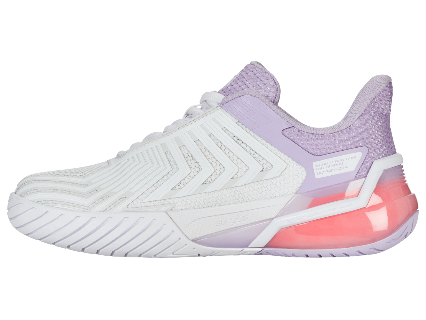 94437-182-M | ULTRASHOT 4 | WHITE/ORCHID PETAL/NEON BLAZE