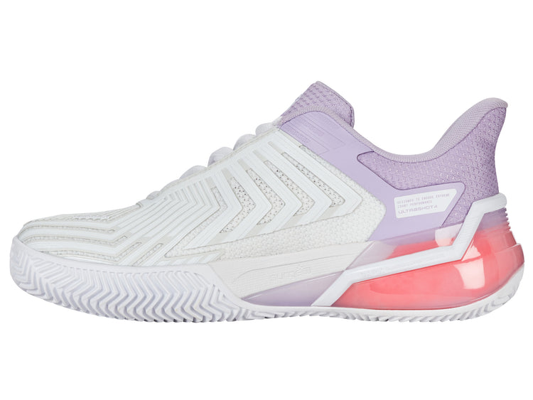 94438-182-M | ULTRASHOT 4 CLAY | WHITE/ORCHID PETAL/NEON BLAZE