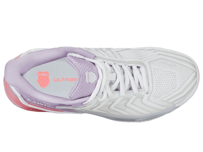 94438 - 182 - M | ULTRASHOT 4 CLAY | WHITE/ORCHID PETAL/NEON BLAZE - K - Swiss US - FOOTWEAR