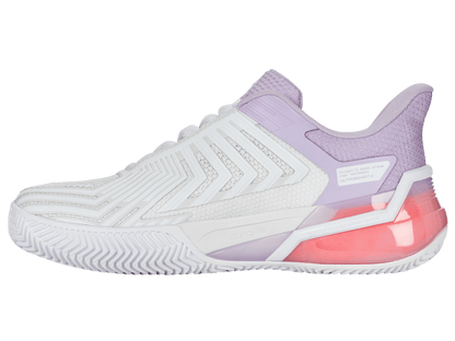 94438 - 182 - M | ULTRASHOT 4 CLAY | WHITE/ORCHID PETAL/NEON BLAZE - K - Swiss US - FOOTWEAR
