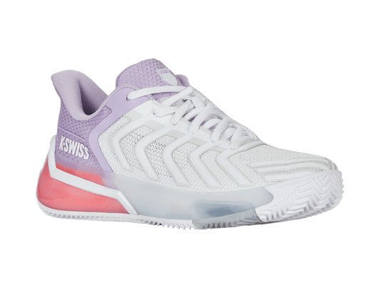 94438 - 182 - M | ULTRASHOT 4 CLAY | WHITE/ORCHID PETAL/NEON BLAZE - K - Swiss US - FOOTWEAR