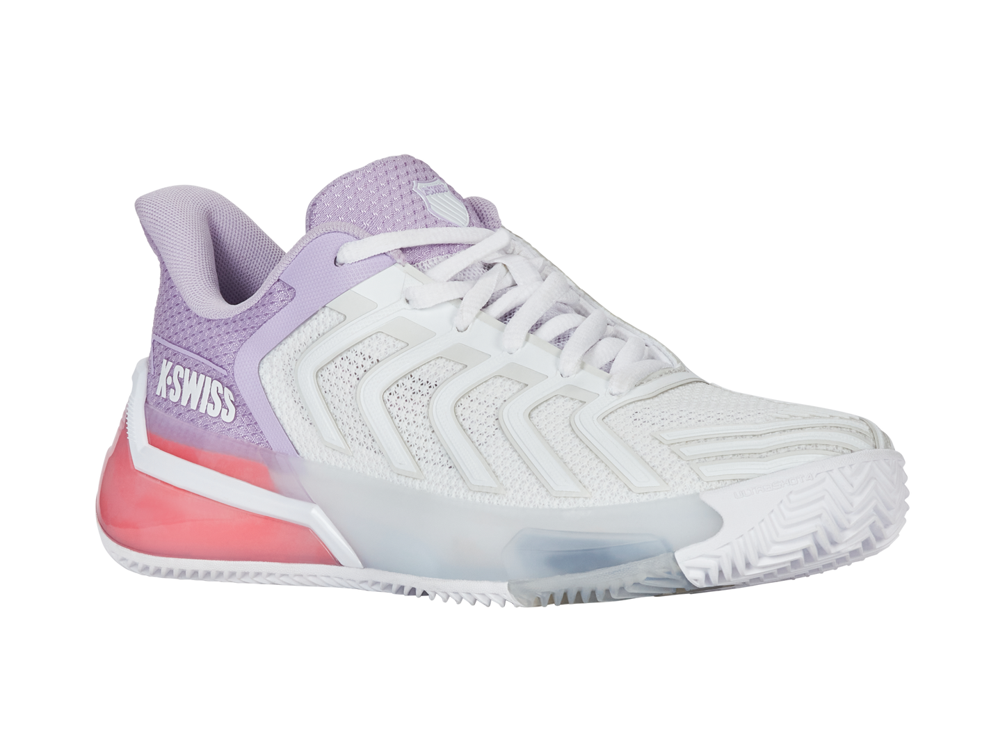 94438-182-M | ULTRASHOT 4 CLAY | WHITE/ORCHID PETAL/NEON BLAZE