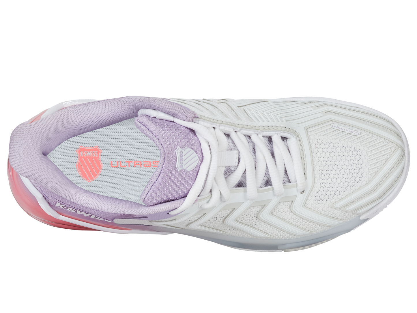 94438-182-M | ULTRASHOT 4 CLAY | WHITE/ORCHID PETAL/NEON BLAZE