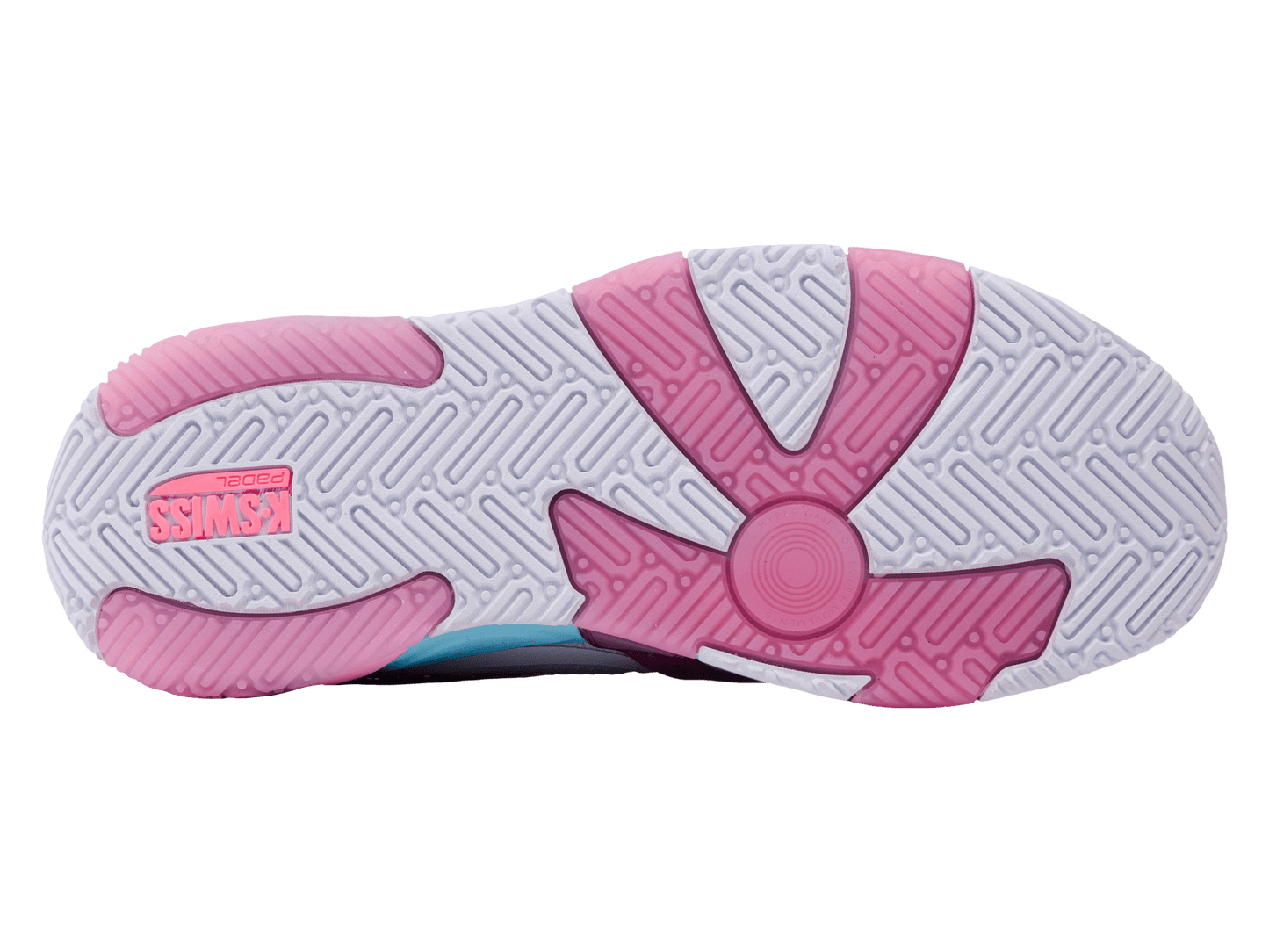 94597 - 146 - M | K - FRAME PADEL | WHITE/SOFT NEON BLUE/NEON BUBLE GUM - K - Swiss US - FOOTWEAR