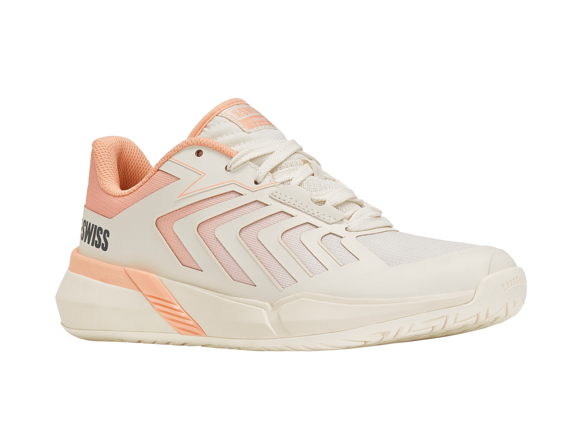 94598 - 150 - M | ULTRASHOT TEAM 2 | EGRET/PEACH PARFAIT - K - Swiss US - FOOTWEAR