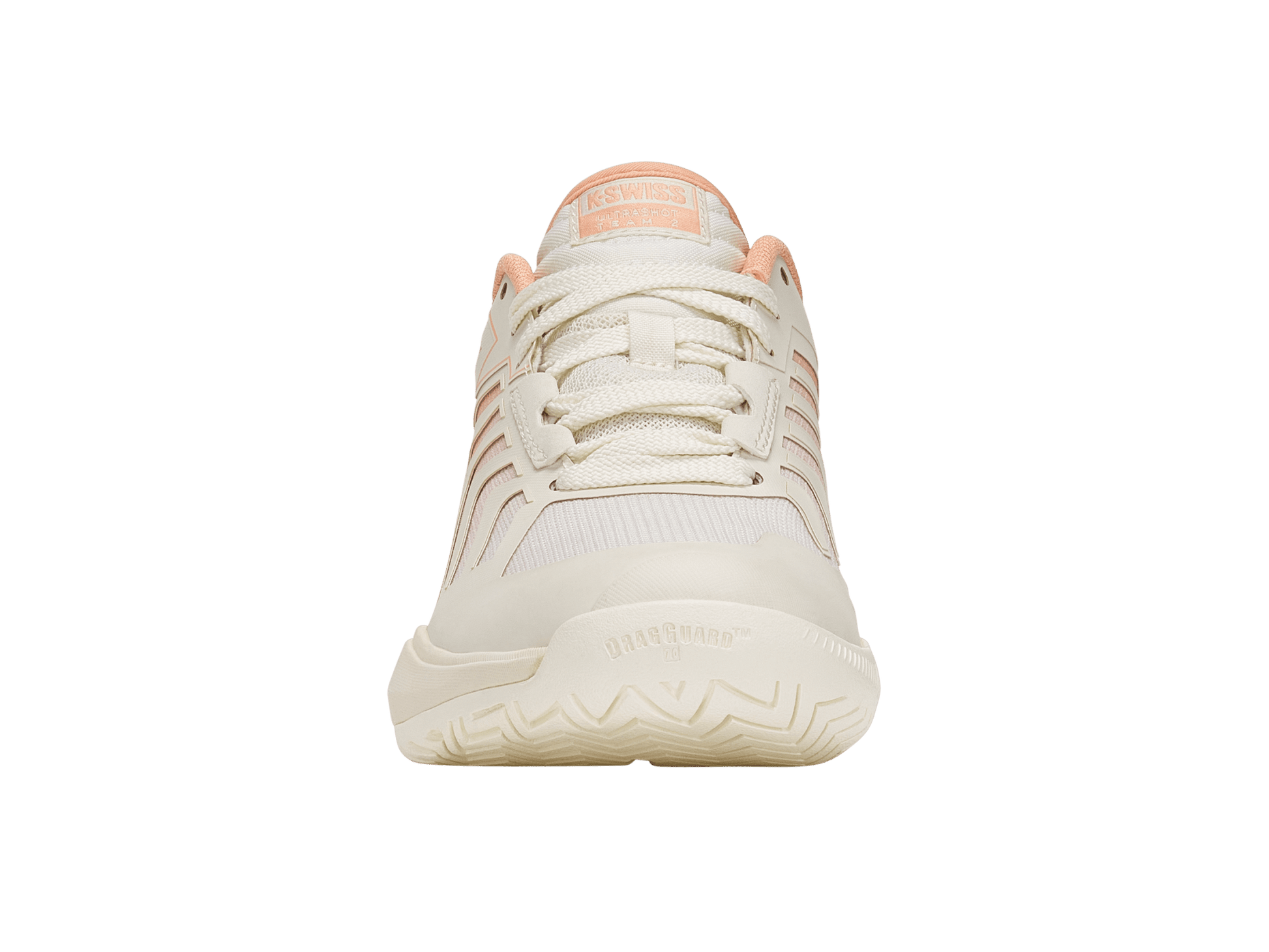 94598 - 150 - M | ULTRASHOT TEAM 2 | EGRET/PEACH PARFAIT - K - Swiss US - FOOTWEAR