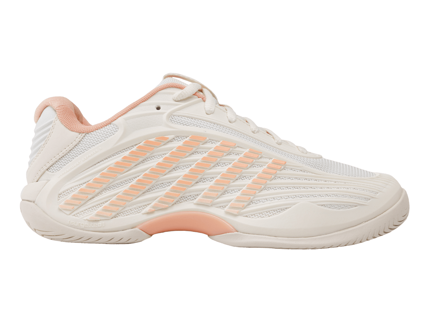 94603 - 150 - M | HYPERCOURT EXPRESS 3 | EGRET/PEACH PARFAIT - K - Swiss US - FOOTWEAR