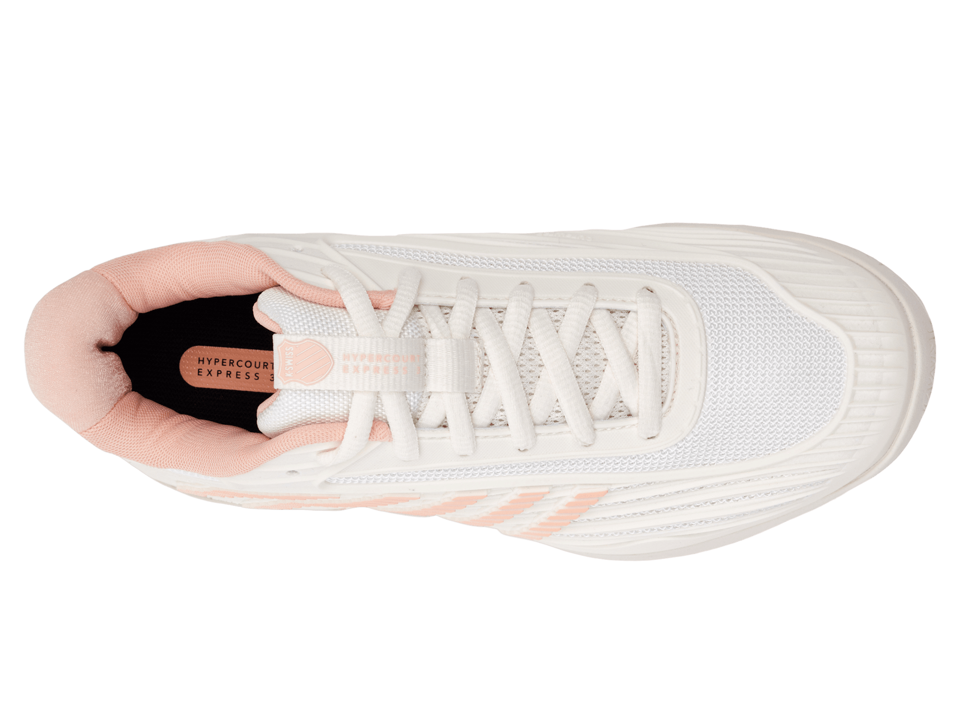 94603 - 150 - M | HYPERCOURT EXPRESS 3 | EGRET/PEACH PARFAIT - K - Swiss US - FOOTWEAR