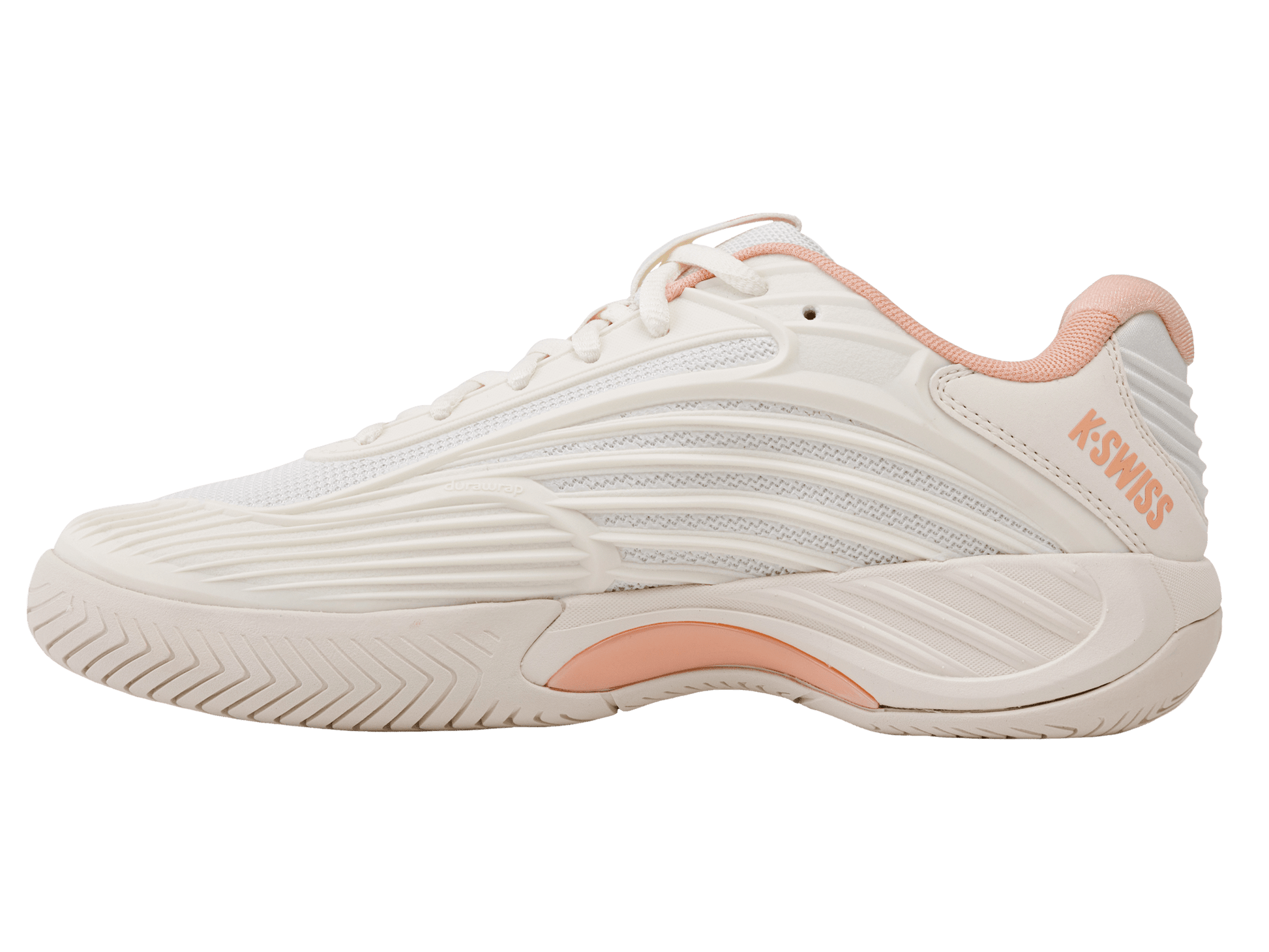 94603 - 150 - M | HYPERCOURT EXPRESS 3 | EGRET/PEACH PARFAIT - K - Swiss US - FOOTWEAR