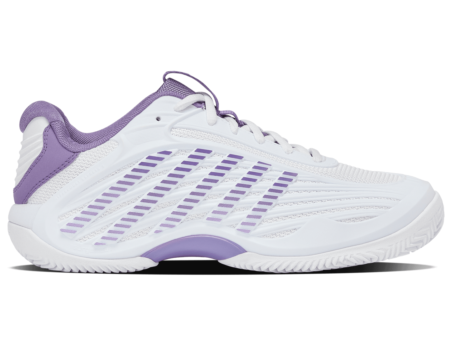 94604 - 149 - M | HYPERCOURT EXPRESS 3 CLAY | WHITE/PURPLE HAZE/LUNAR ROCK - K - Swiss US - FOOTWEAR