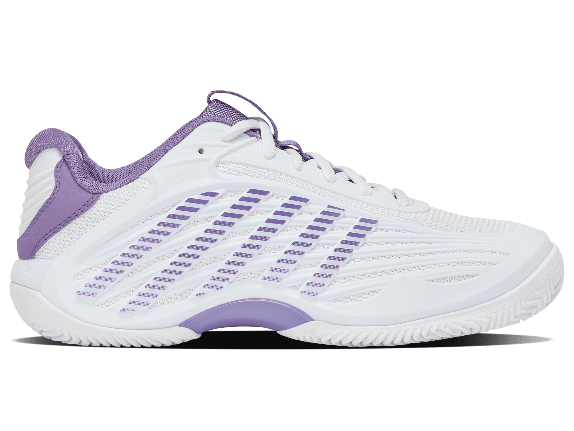 94604 - 149 - M | HYPERCOURT EXPRESS 3 CLAY | WHITE/PURPLE HAZE/LUNAR ROCK - K - Swiss US - FOOTWEAR