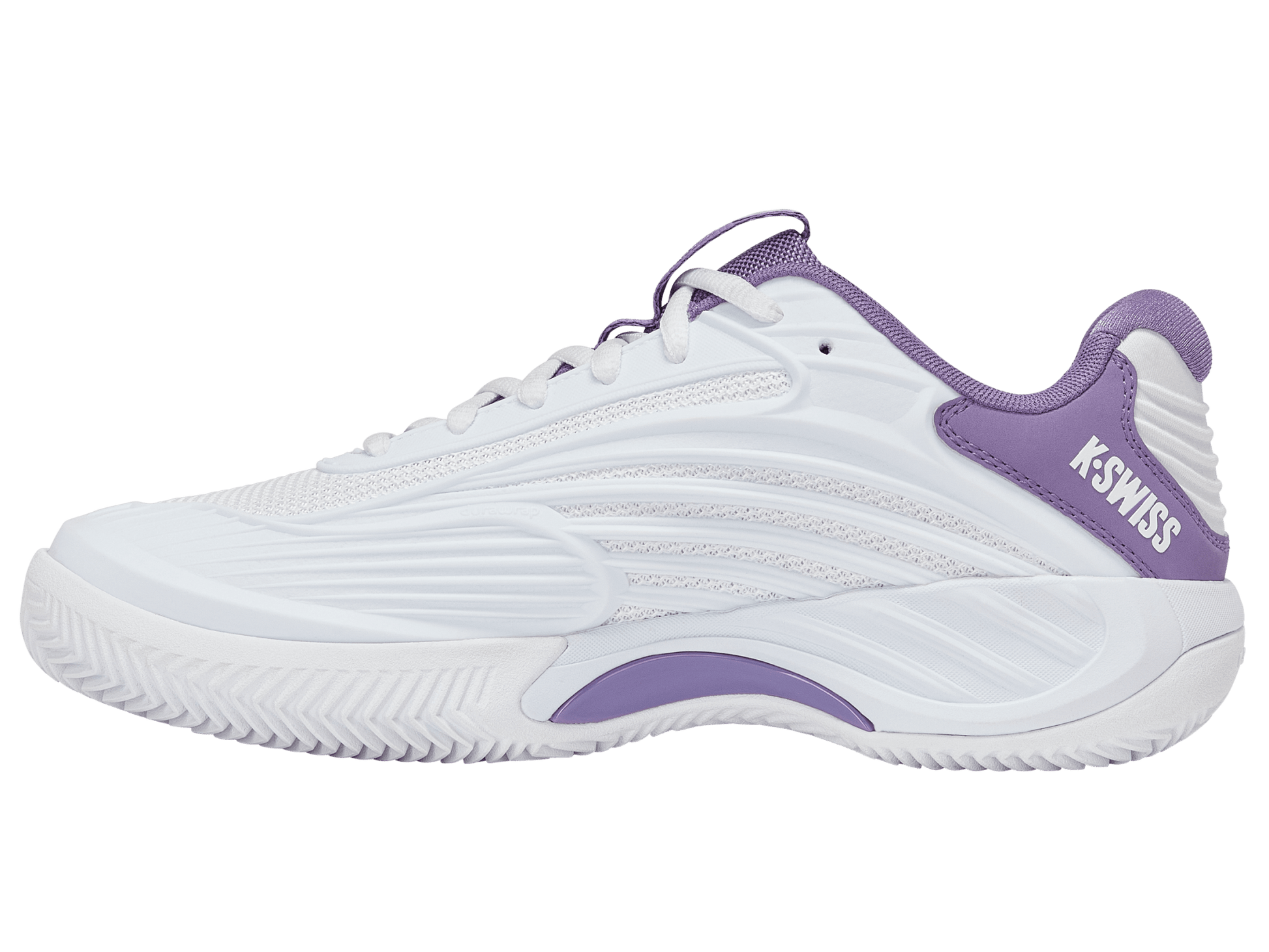 94604 - 149 - M | HYPERCOURT EXPRESS 3 CLAY | WHITE/PURPLE HAZE/LUNAR ROCK - K - Swiss US - FOOTWEAR