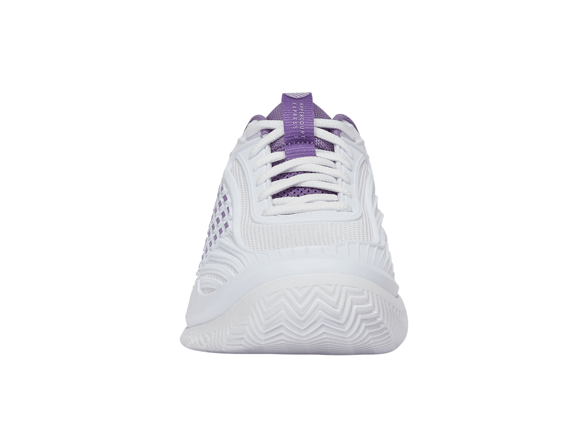 94604 - 149 - M | HYPERCOURT EXPRESS 3 CLAY | WHITE/PURPLE HAZE/LUNAR ROCK - K - Swiss US - FOOTWEAR