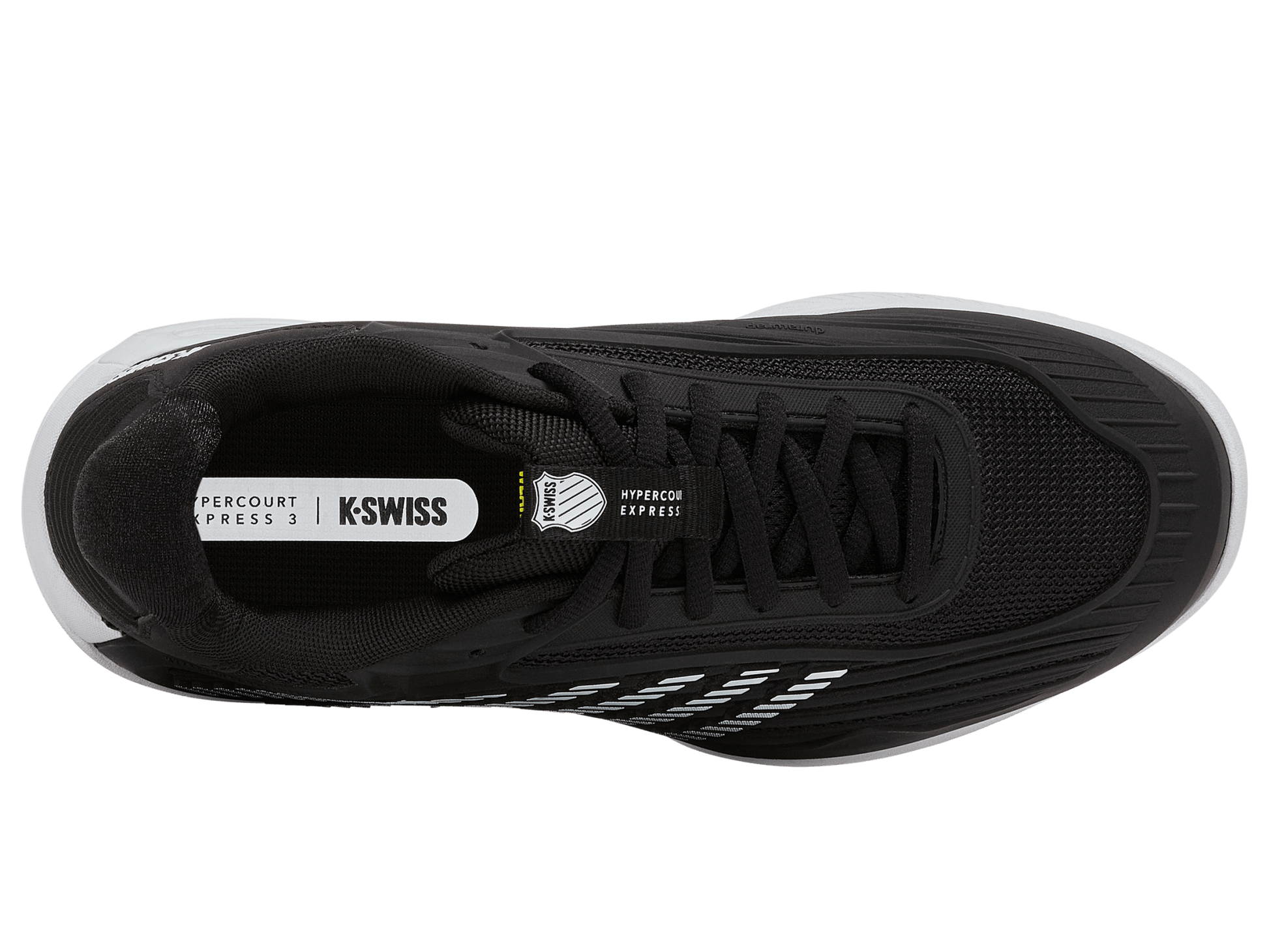 94606 - 002 - W | HYPERCOURT EXPRESS 3 WIDE | BLACK/WHITE - K - Swiss US - FOOTWEAR