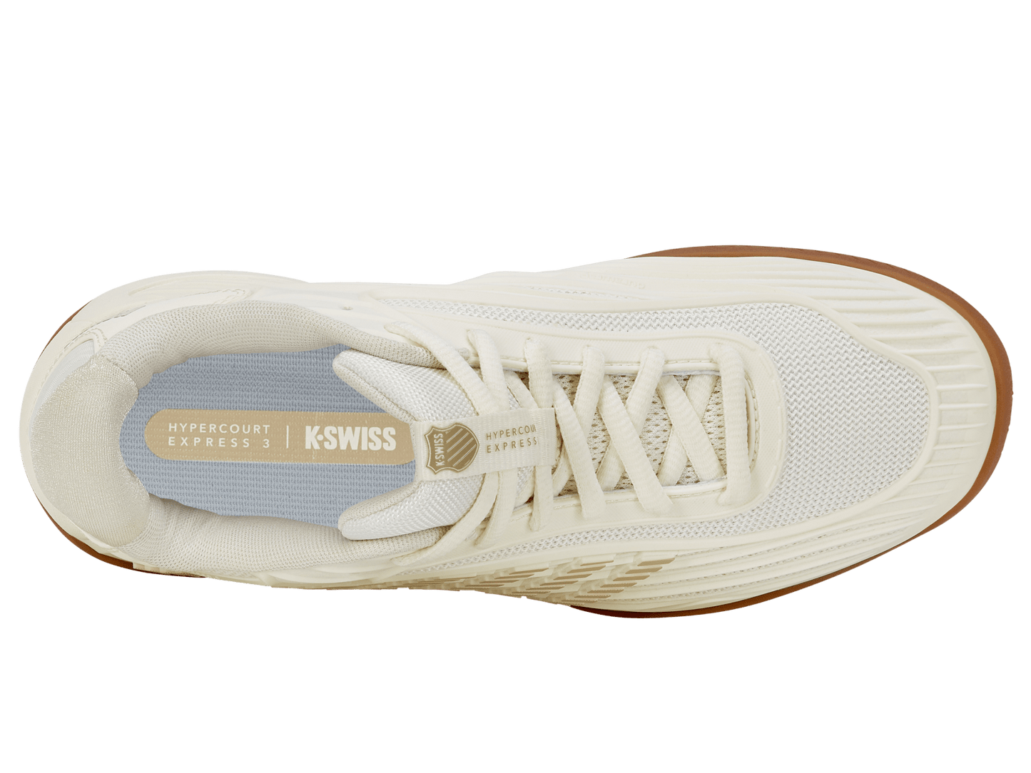 94607 - 164 - M | HYPERCOURT EXPRESS 3 INDOOR | EGRET/WHITECAP GRAY - K - Swiss US - FOOTWEAR